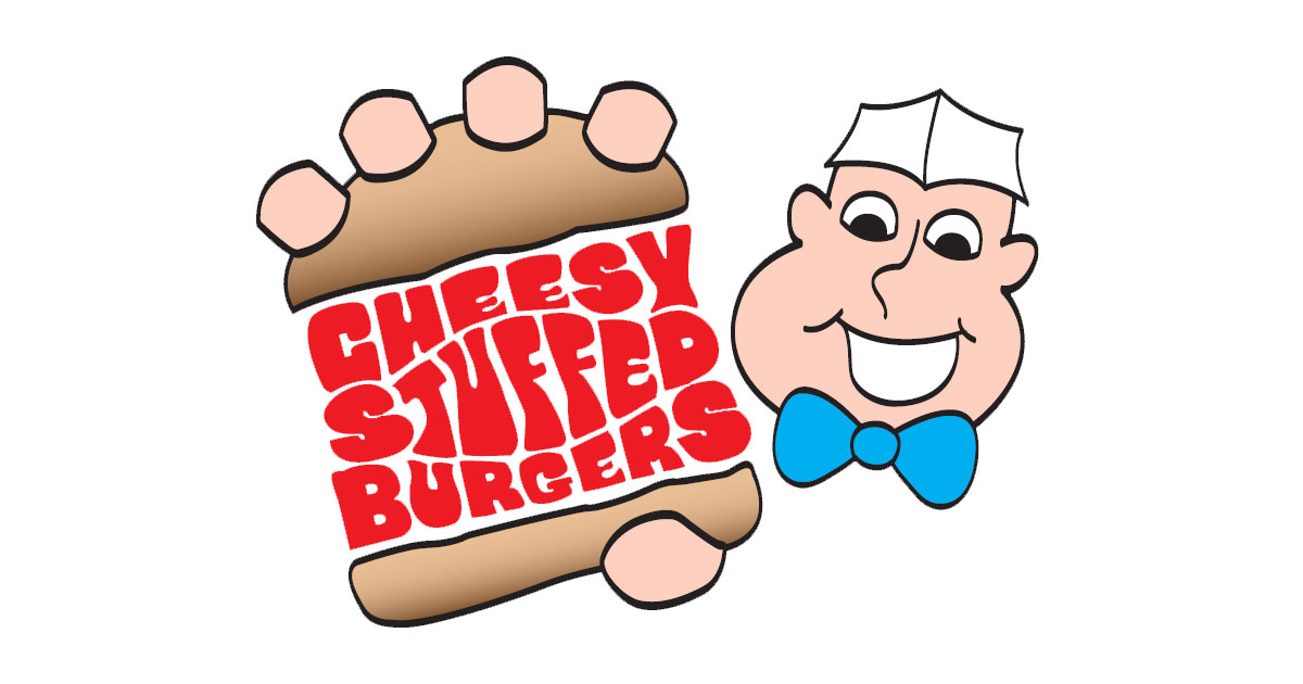 Cheesy Stuffed Burgers logo