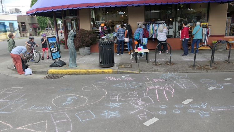 Chalk with Sibling Revelry